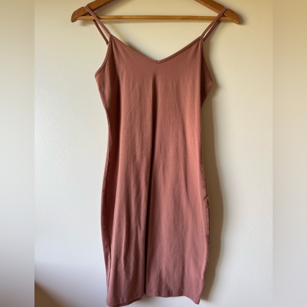 Light Brown Bodycon Dress